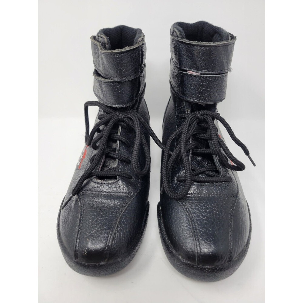 Sebring Motorsports Hot Shoe Black Leather Women's Racing Boot Size 5.5